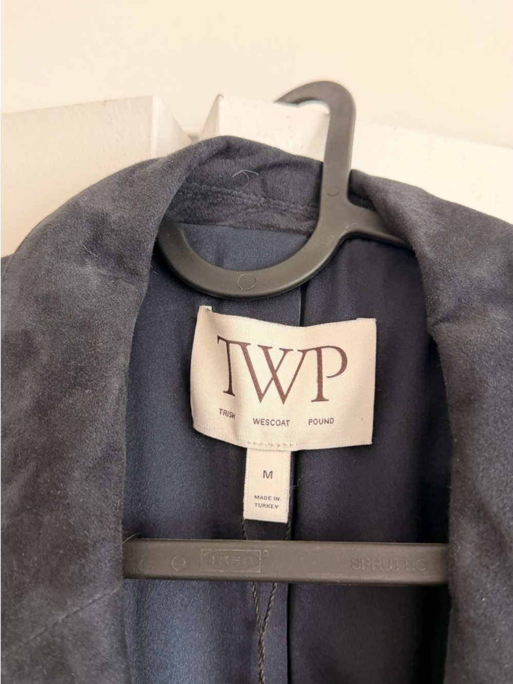 NWT TWP suede trench coat - Picture 3 of 9